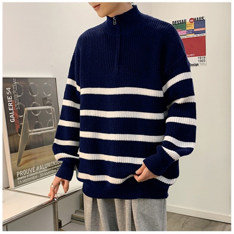 日系vintage毛衣男女秋装ins慵懒风5007-P51,男装针织衫/毛衣,星座1109-4