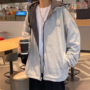 潮流夹克潮男春季双面穿夹克J0013P63图片