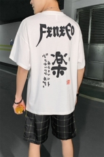 短袖t恤男套装潮牌2021夏季新款休闲男装男生帅气上衣潮DS785TP55，男装T恤，电商A102