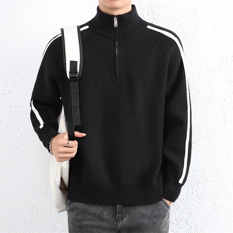 网图84887-P70高品质毛衣男士针织衫宽松情侣套头上衣,男装针织衫/毛衣,电商D310B