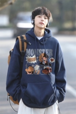 cityboy！高品质抖音直播重磅连帽卫衣男XLM392-P55，男装卫衣，电商B371