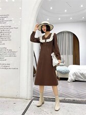 【秋季新款】花边连衣裙，女装连衣裙，笑思源