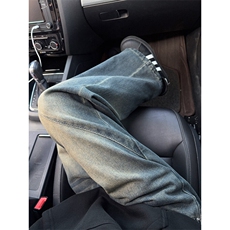 B221美式ins高街高个子加长版牛仔裤LK24422-特批P50控88，男装牛仔裤，电商B221