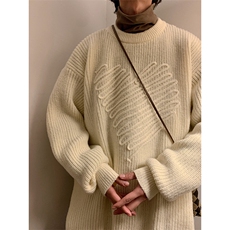 8XL-M特大码毛衣男高品质加厚宽松胖子毛衣针织衫MY1201P58控78，男装针织衫/毛衣，电商D206-1
