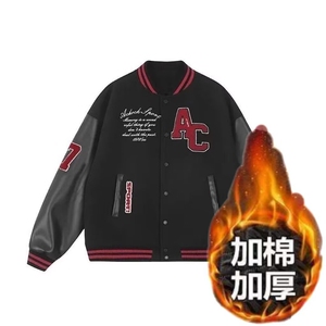 百搭时尚简约文艺潮流日系慵懒夹棉棉衣新款原宿气质流行ins图片