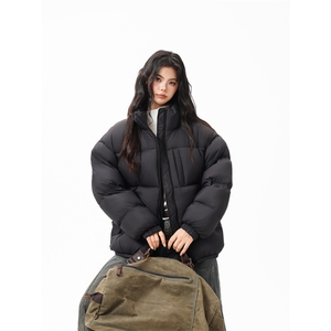 90%绒新标有报韩版宽松羽绒服外套上衣Y993/ P350 现货图片