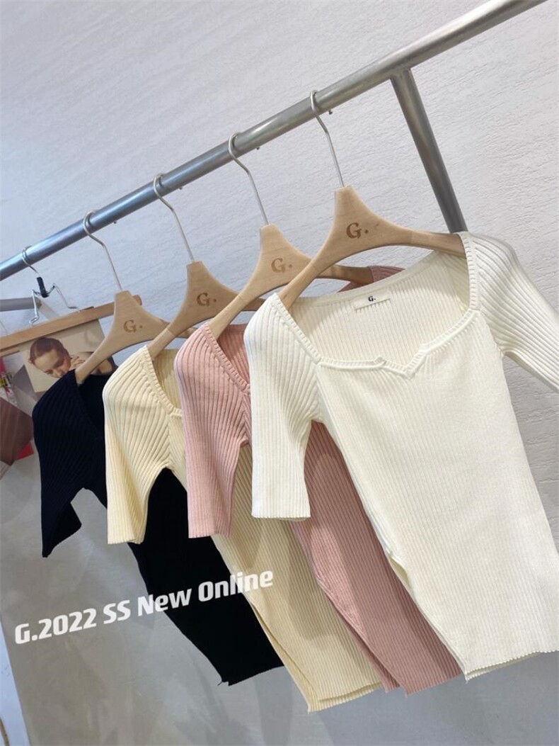 新款针织上衣，其它，G
