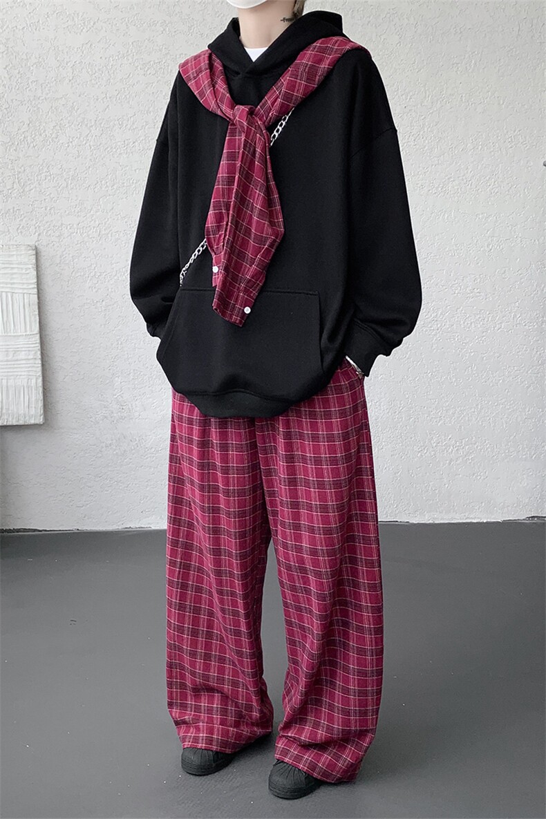 小众两连帽撞色大码卫衣套装T797特P65K797特P42TZ797特P107,男装休闲套装,电商A059