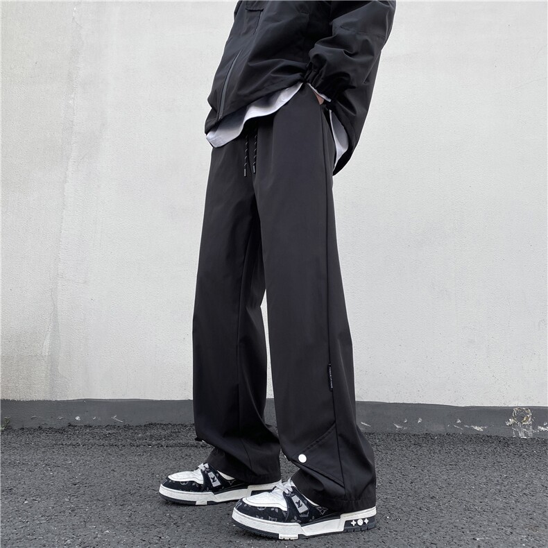 INS春季新款机能百搭防水冲锋裤宽松休闲裤B315-K23545-p50控68,男装休闲裤,电商B315
