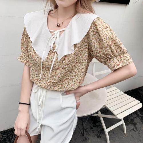 碎花小衫，女装，欧佩琳