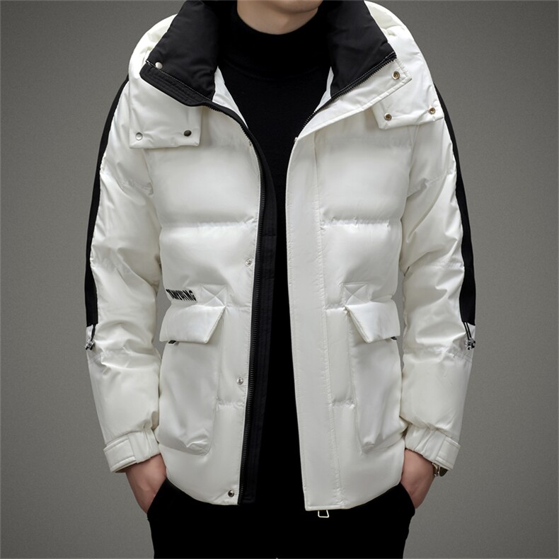 连帽羽绒服男士冬季商务休闲上衣中年加厚保暖外套QS2388-P255,男装羽绒服,星座1105-3