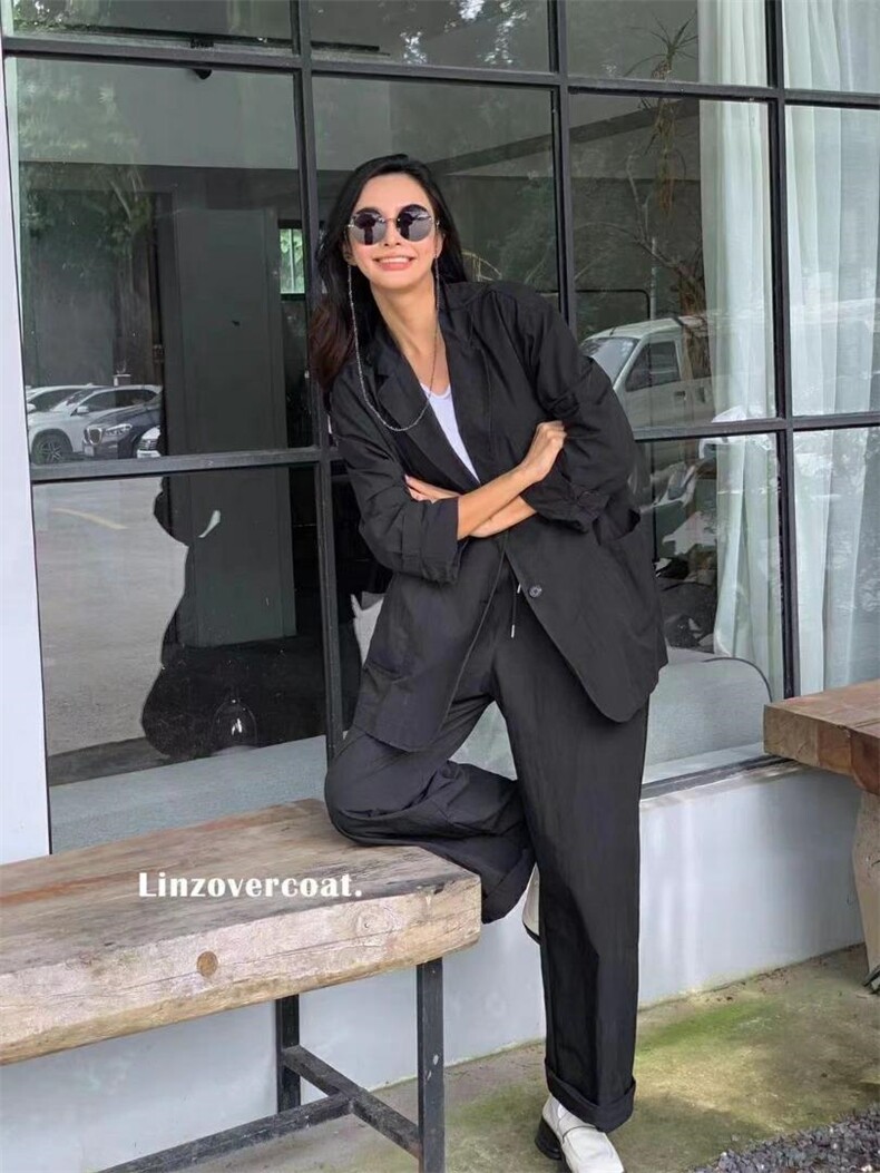 定制面料锦。日韩简约套装，女装职业装，是爱 SHI AN