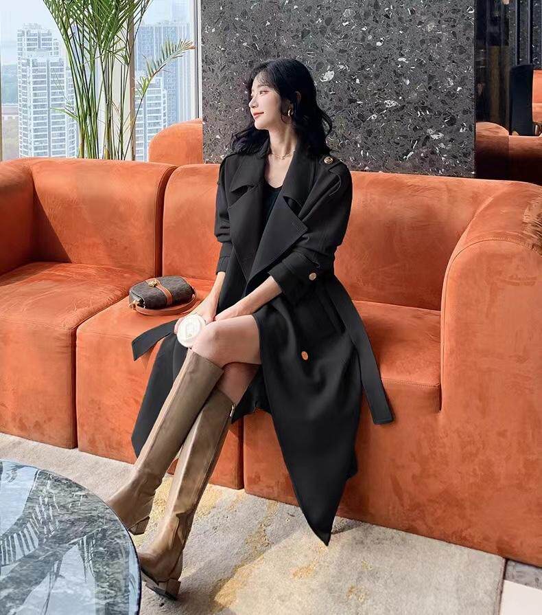 风衣现货，女装风衣，MZ 慕姿