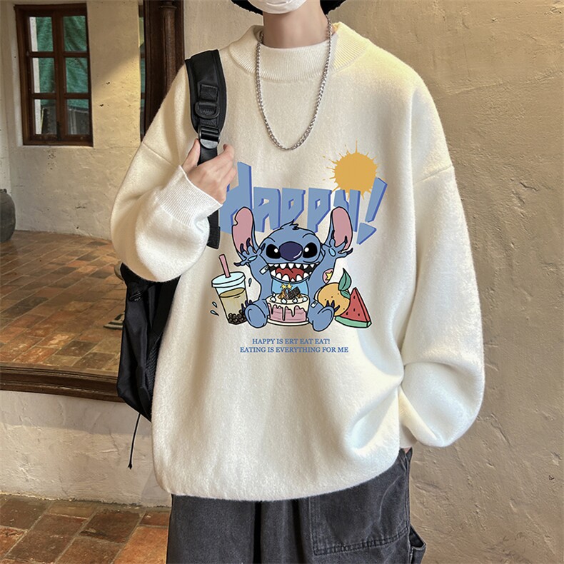 控68半高领毛衣男士大码针织衫男毛线衣男 M18077-P45 加绒款-P65图片