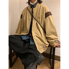 日系复古灯芯绒外套男春秋季潮牌美式vibe高街棒球服夹克Y573-p58，男装夹克，星座1008-1