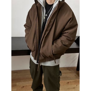 飞行夹克棉衣外套男立领日系面包服保暖棉服冬1001-1-AY91-P78图片