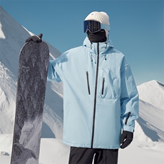 冬季户外防水防风连帽大码男女加厚保暖防寒滑雪服外套M42-P165，男装棉衣，电商A001-1