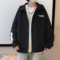 高级感超好看卫衣男小众高街夹克外套秋季宽松上衣服JD21，男装夹克，星座1116A-1（原606A）