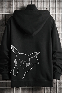 KS21193-P38 加绒款-P43 连帽开衫卫衣男运动外套大码班服 网格图片