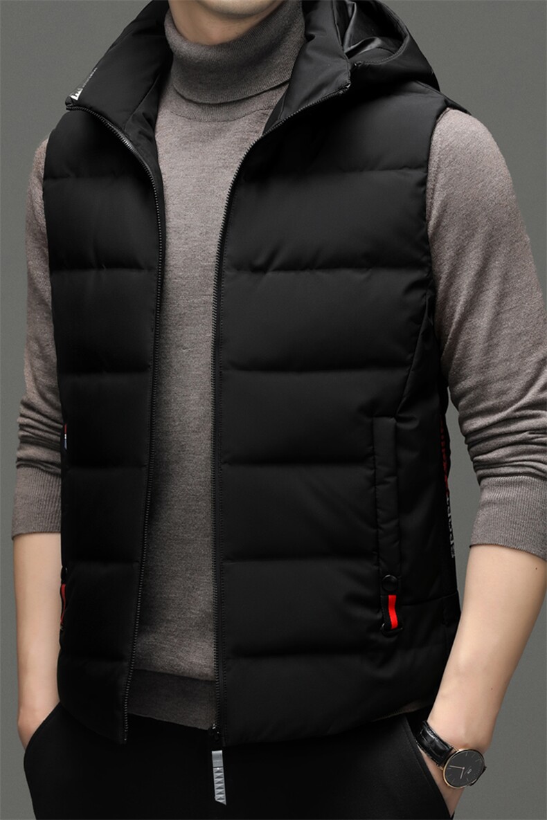 2023年新款羽绒服马甲P205,男装羽绒服,电商D223-1