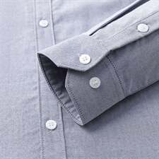 全棉衬衫男长袖上衣纯色休闲商务正装衬衣2024年新款春秋衣服男装，男装衬衫，钱塘6003A(原)4033A