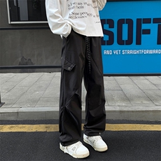 美式高街男宽松工装阔腿休闲裤K24134特P18K24134J加绒-特P23，男装工装外套，电商A001