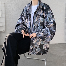 现货JK10070-特批55春季大码高品质夹克外套宽松情侣上衣，男装夹克，电商A059