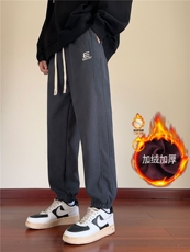 2025冬季加绒潮流运动休闲束脚卫裤M-5XLCK49JR特P40控78，男装休闲裤，电商B325