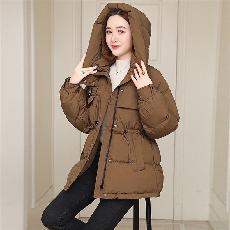 短款羽绒服2023年冬季新款女装洋气百搭小个子妈妈加厚保暖外套,女装短外套,玛其路