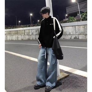 抖音得物高品质 25秋冬美式高街重磅结构多扣立领卫衣外套ACM4602图片