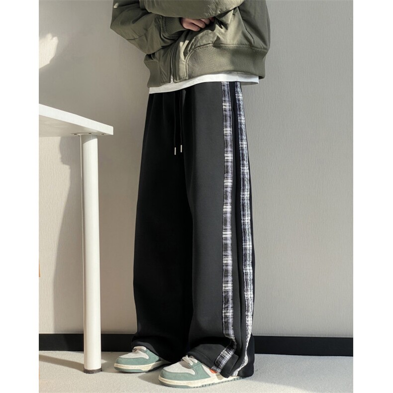 冬季美式加绒宽松卫裤B315-K859-特p40控78加绒K859JR-特p45控88,男装休闲裤,电商B315