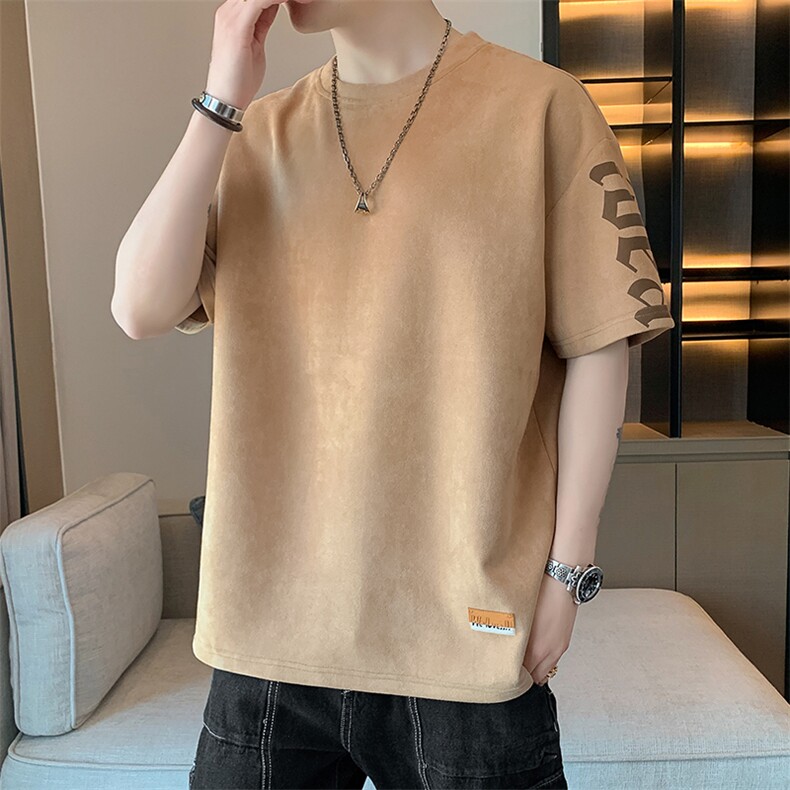 新款短袖男店主风夏季t恤休闲百搭印花圆领T恤男上衣TC3136-P35,男装T恤,星座717