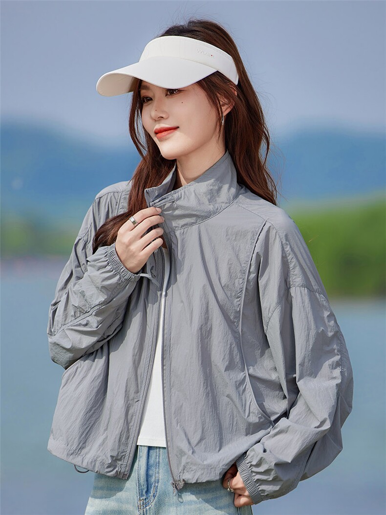 2026夏季新款现货UPF50+防晒衣短外套,女装防晒衣,靓衣阁