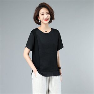 2021新款大码女装宽松显瘦短袖T恤夏季时尚百搭上衣图片
