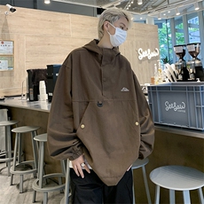 港风潮机能工装夹克2024新款日系百搭冲锋衣外套男款W7638-P53，男装夹克，星座512-3