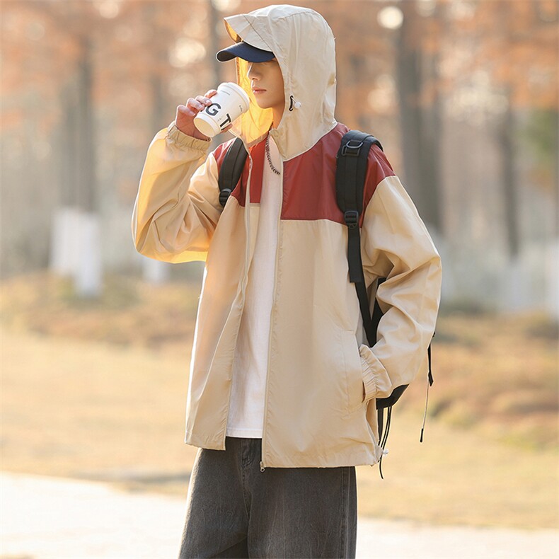 防晒指数UPF50+有情侣防晒外套防晒衣男HD045-8823-P45控76,男装防晒衣,星座914-4