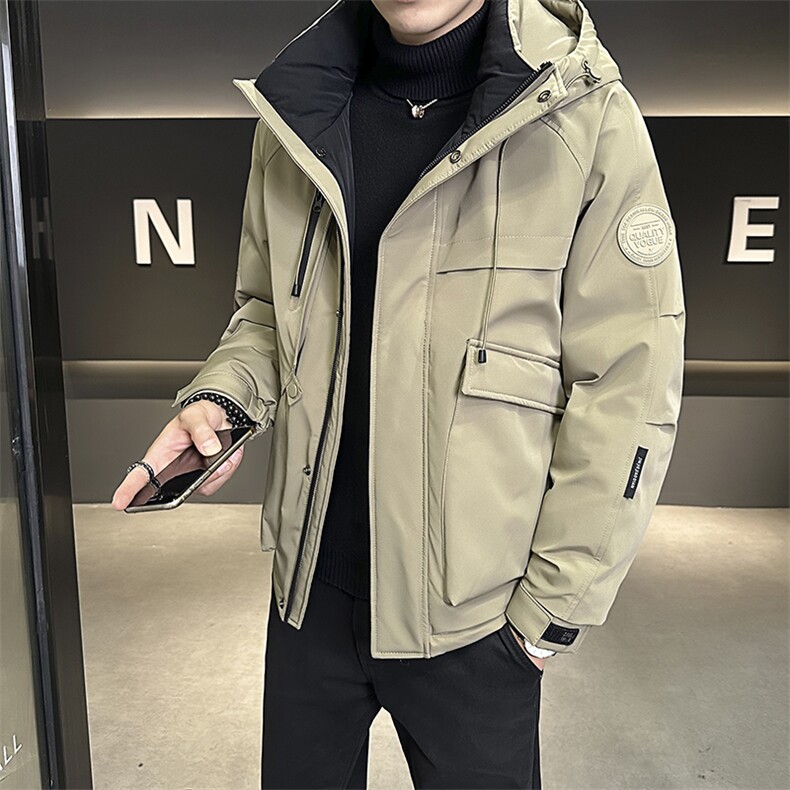 标男士冬装连帽工装加厚外套羽绒服516/916-P188,男装羽绒服,星座703-1