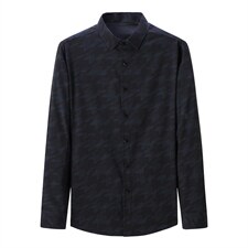 C725钱塘2020-2欧货品质千鸟格精品男士高端衬衫长袖P58，男装衬衫，钱塘207-2