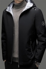 QDA801钱塘2020-2中年男士冬季厚款连帽百搭简约羽绒服P175，男装羽绒服，钱塘207-2