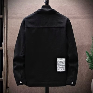 1506/QY80640/P44印花工装牛仔外套图片