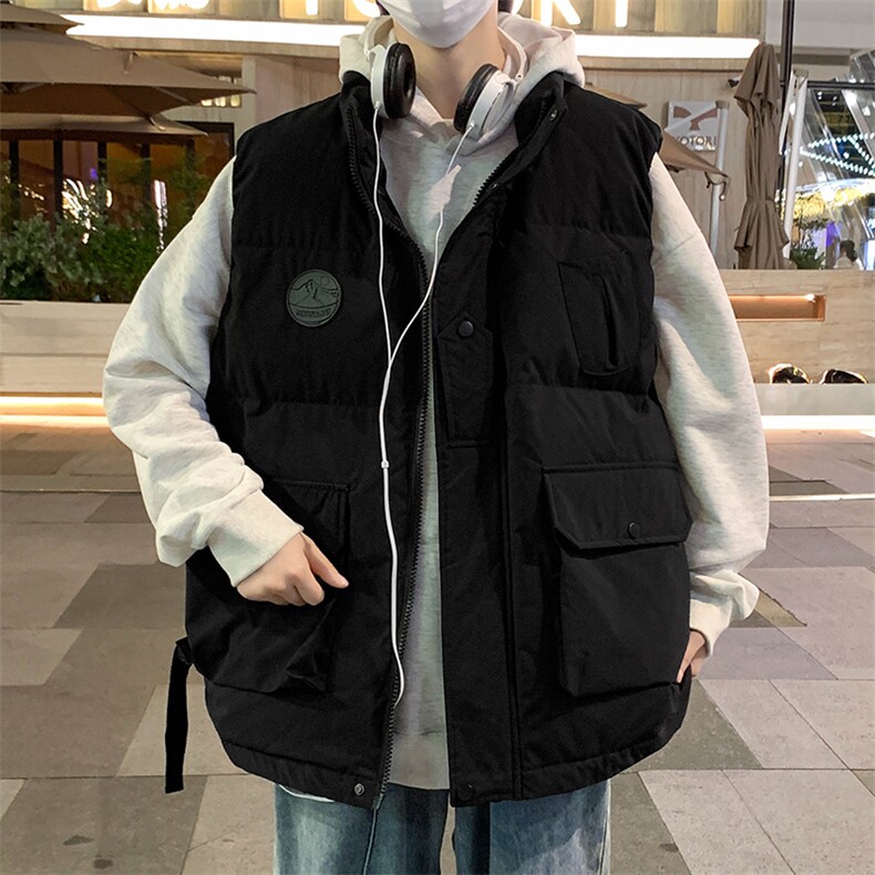 M2385-P95M-8XL大码工装复古oversize加厚坎肩棉衣马甲,男装背心/马甲,星座109