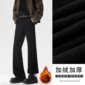 加绒加厚保暖百搭有型微喇时尚西裤JR2280特批3568图片