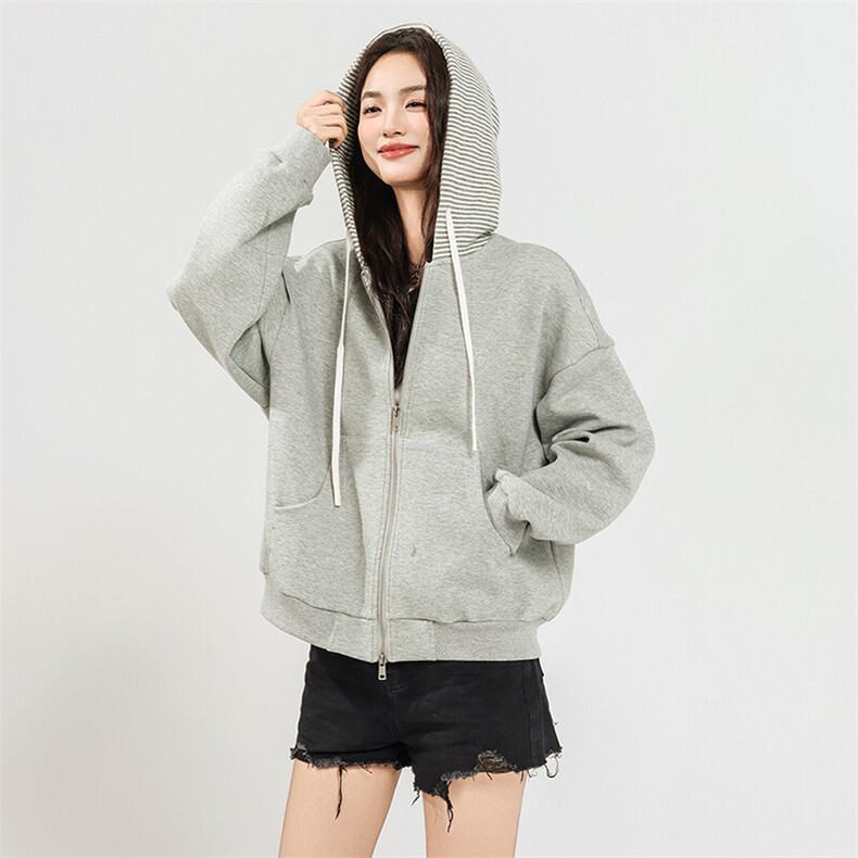 A499-P100格子连帽外套春秋新款高级感休闲夹克，男装夹克，星座911