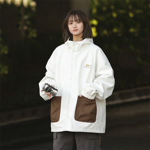新款现货户外双面穿立领夹克男 冲锋衣外套JK902 -P80图片
