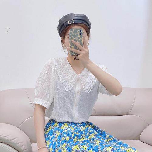 夏季新款工艺款小衫，女装，依洛菲