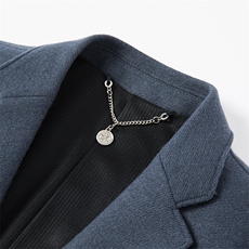 新款男士休闲中年男款羊毛外套秋冬款羊毛西服上衣ASD95182-P345，男装西服，电商B212（原钱塘6029）