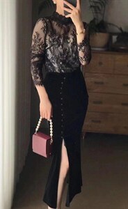 女人味儿蕾丝上衣,其它,艾妮莉