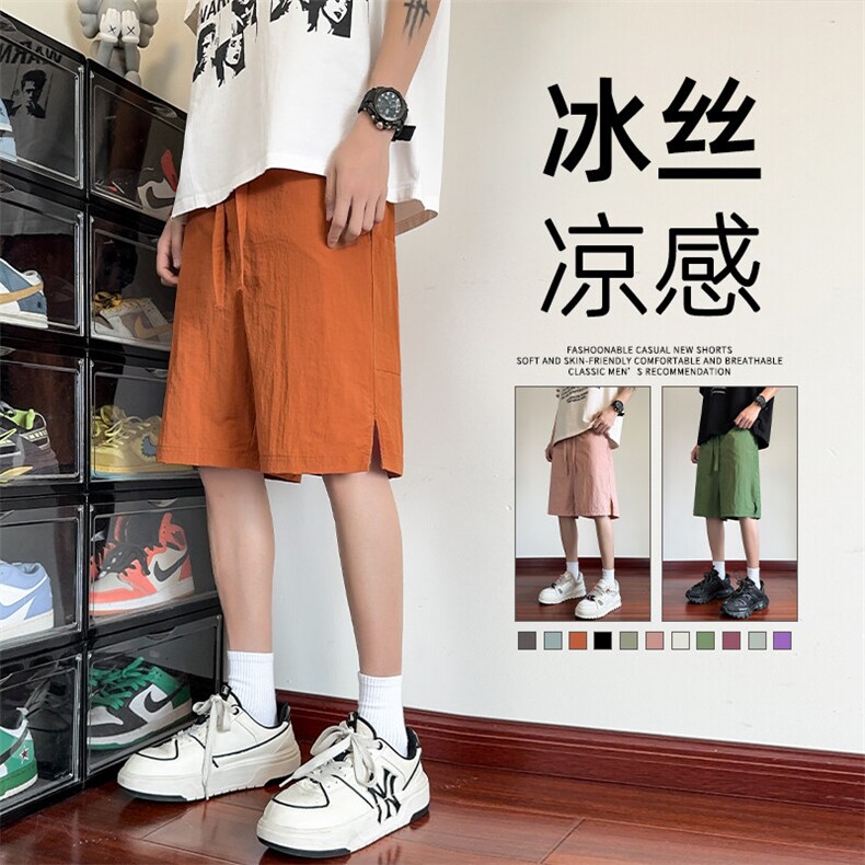 抖音品质运动短裤男夏季青少年日系五分裤A146-GY251特p21量大优,男装牛仔裤,HDA146
