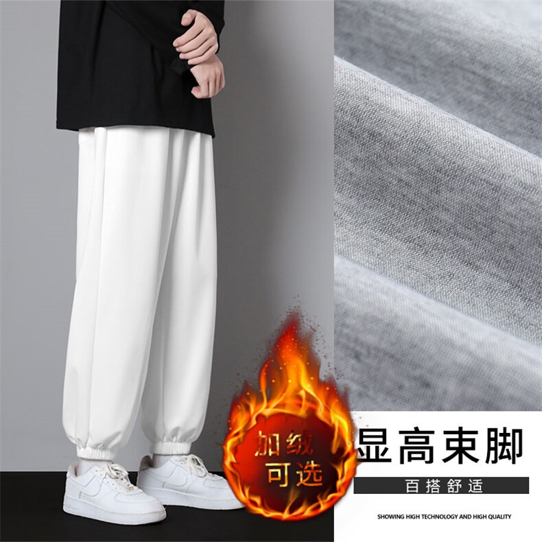 2023秋冬舒适百搭休闲加绒加厚卫裤WK602-1特批22-加绒特批30图片