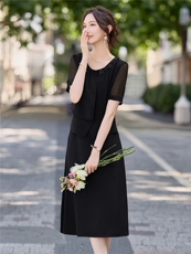 【夏季女装新款】时尚优雅高级感连衣裙，女装连衣裙，魅衣本色